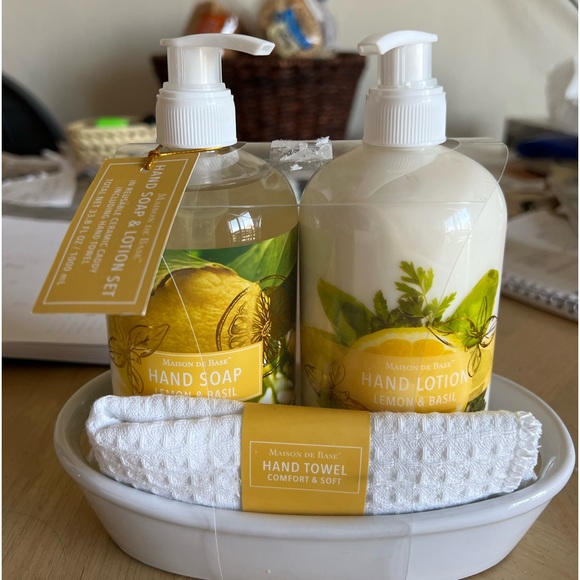 maison de base Bath & Body Hand Soap And Lotion Set Poshmark